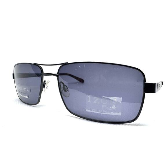 IZOD PERFORMX-97 MATTE BLACK POLARIZED UV PROTECTION SUNGLASSES 58-17 main image 7